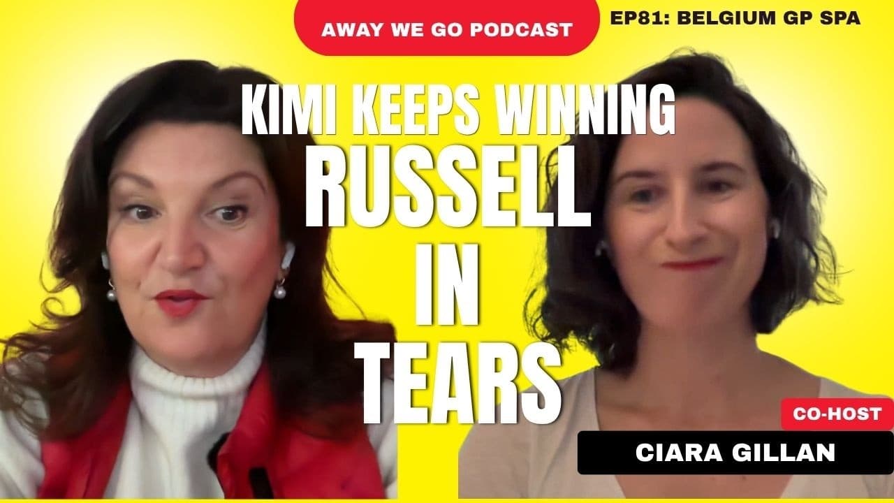 Ep81: Kimi keeps winning, Russell in tears, @Formula1 Belgium Grand Prix