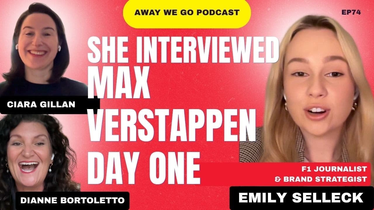 Ep74: From the fashion closet to the F1 paddock: Emily Selleck
