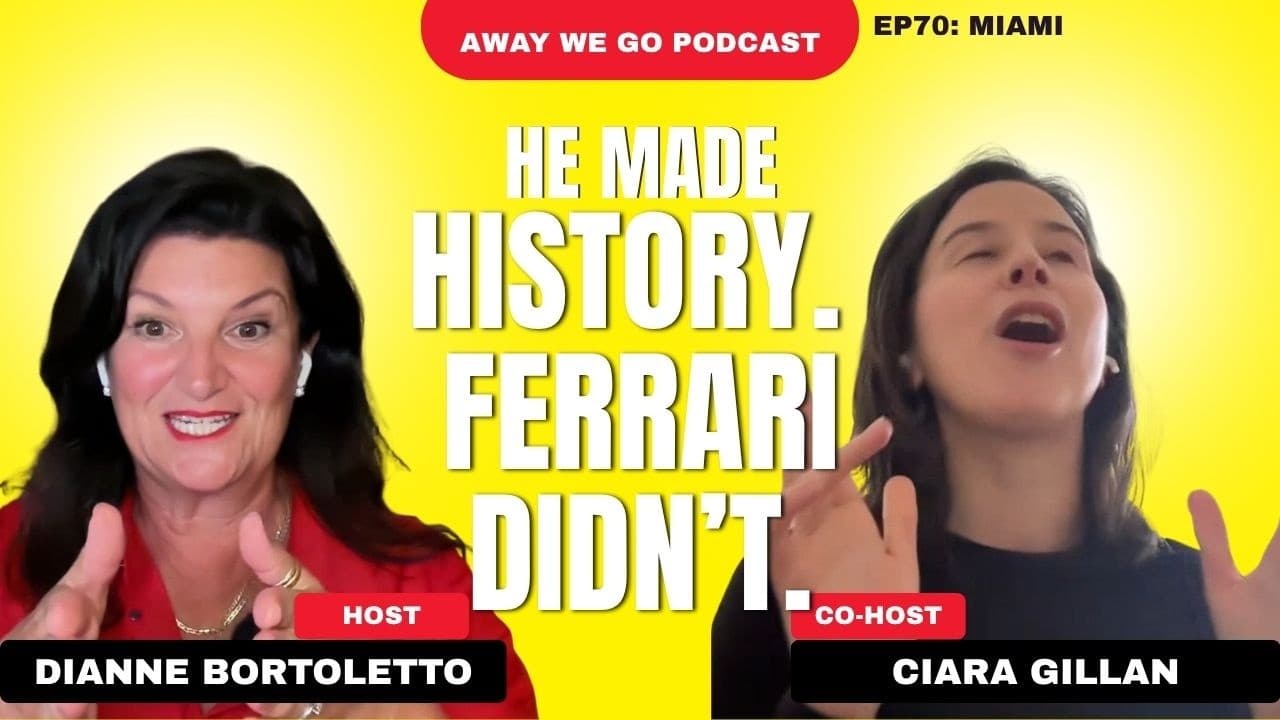 Ep70: Miami F1, Kimi’s pole and win hat trick making history and Ferrari send Ciara into depression
