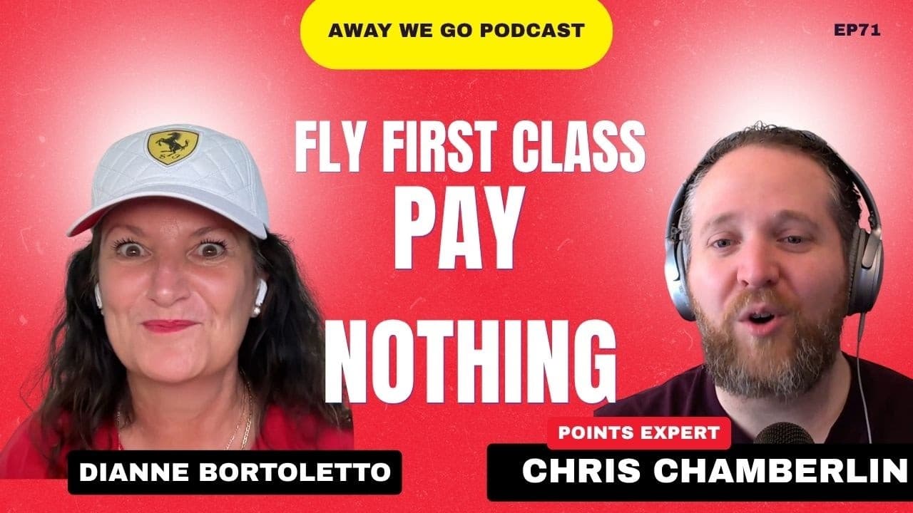 Ep71: How to use points to fly, stay, and get into Formula 1 hospitality for (almost) free
