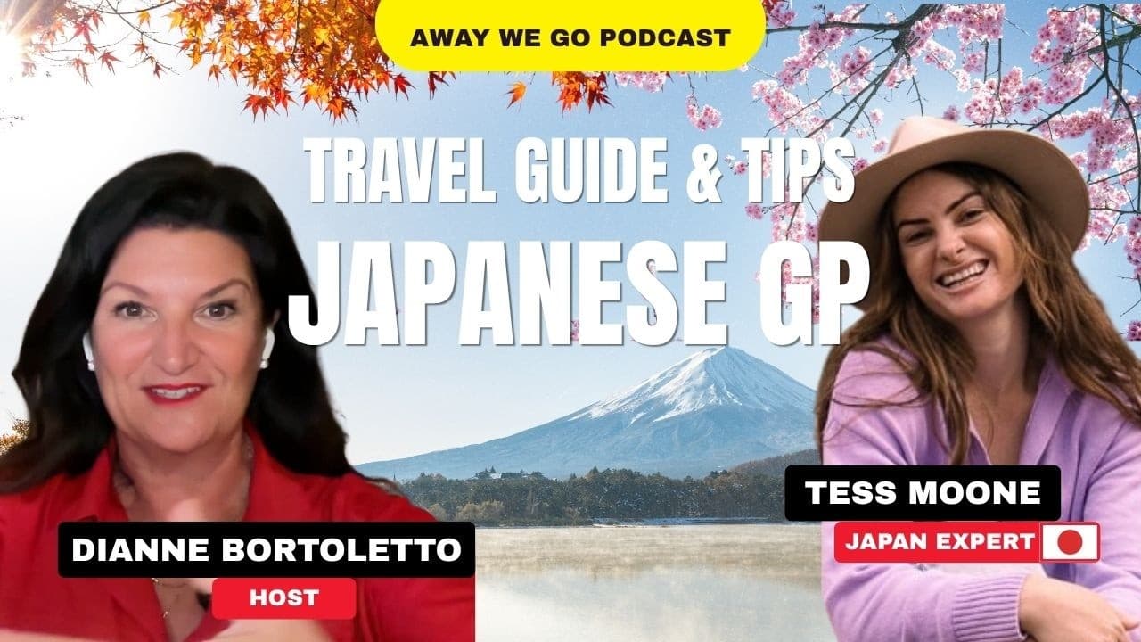 EP66: Travel tips for Japanese Grand Prix: Where to Stay, Eat & Explore with Tess Moone