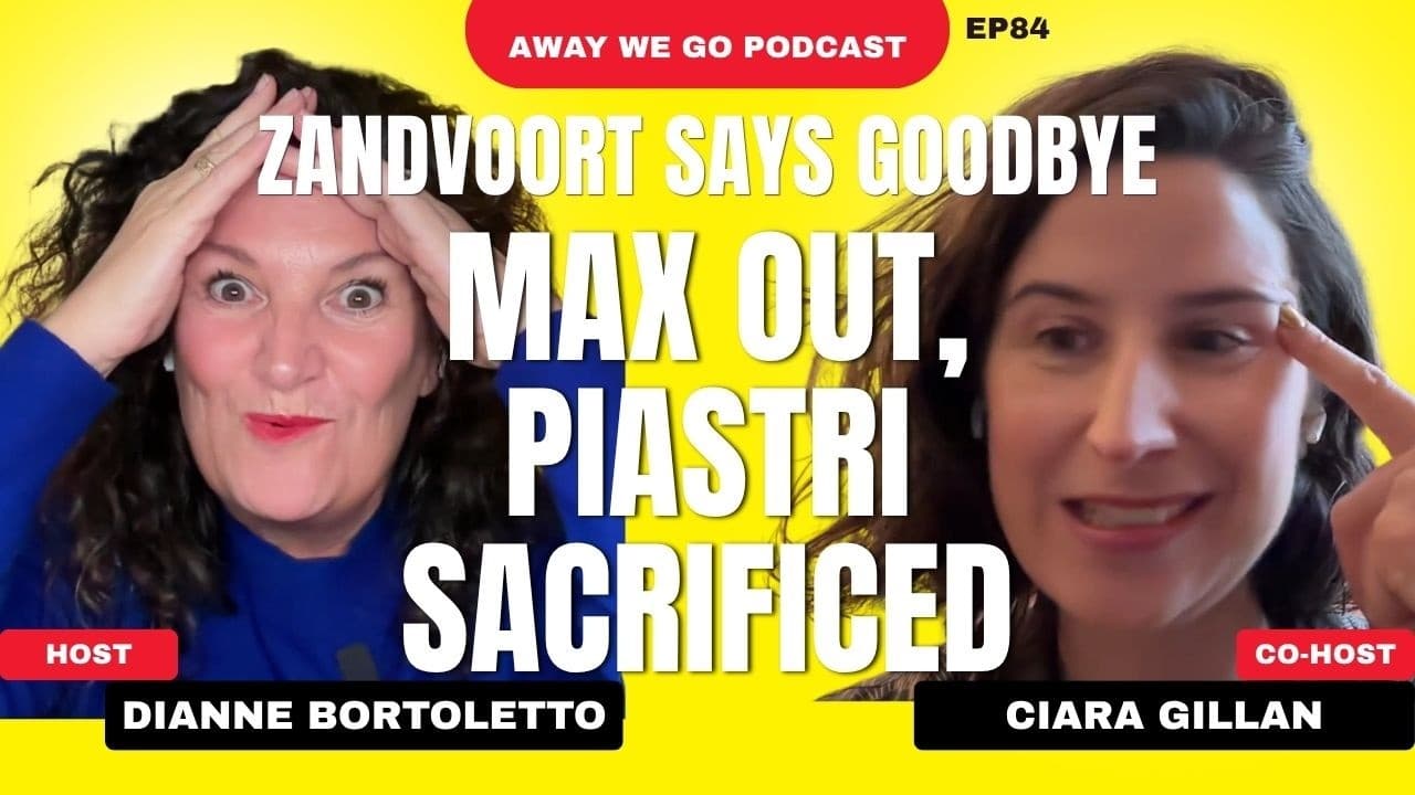 Ep84 Oscar's the Sacrificial Lamb Again - Formula 1 Dutch GP Zandvoort #f1podcast