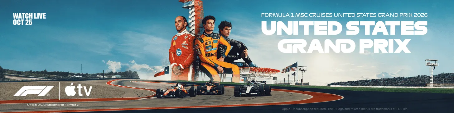 Watch Formula 1 on Apple TV