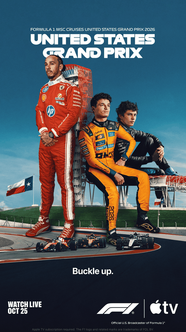 Watch Formula 1 on Apple TV