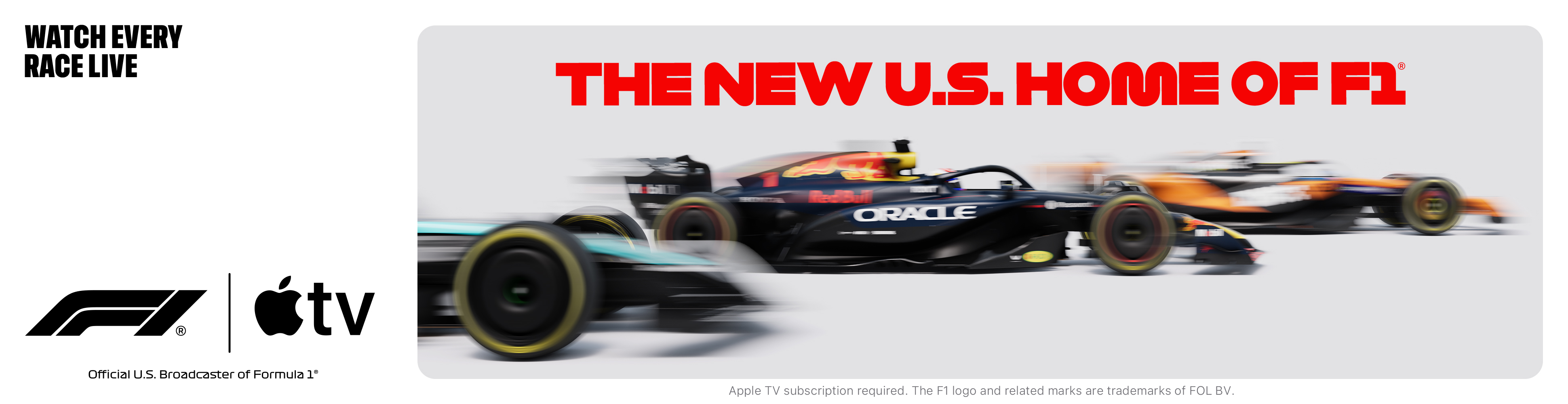 Watch F1 on Apple TV