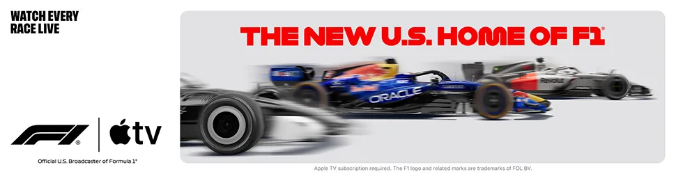Watch Formula 1 on Apple TV